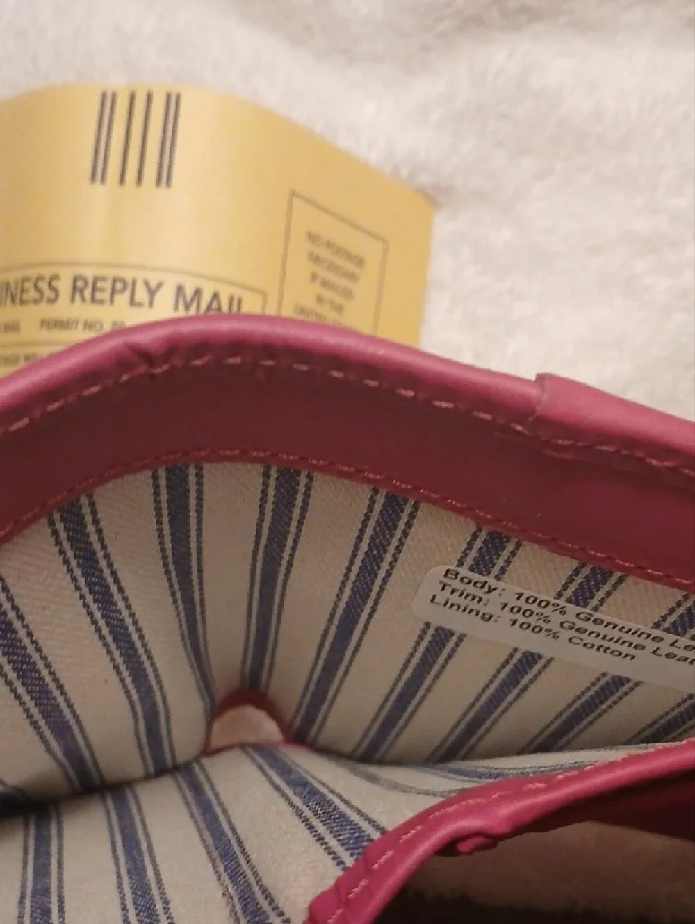 Dooney & Bourke Rose Pink Leather Compact Wallet with Gold Plaque